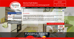 Desktop Screenshot of kuechentreff-meissen.de